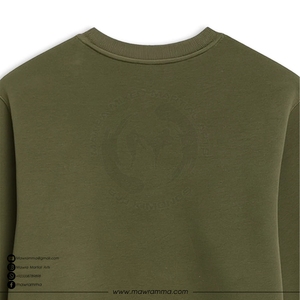 Sweat-shirt en molleton coton/polyester épais 220g, broderie personnalisée, unisexe, pull d'hiver, vente en gros OEM, haute qualité - Product Image 5