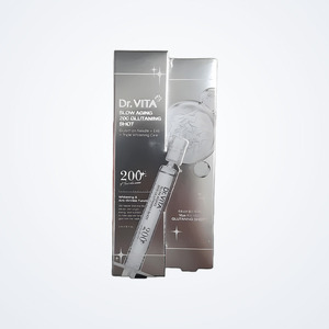 Suero facial coreano Deycell K-Beauty Dr Vita Slow-Aging 200 Glutathione Shot 5ml Hecho en Corea Unisex antienvejecimiento - Product Image 1