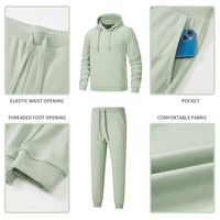 Sweat-shirt respirant de haute qualité et pantalon chaud avec doublure en polaire, fabriqué au Pakistan par une usine OEM, service professionnel