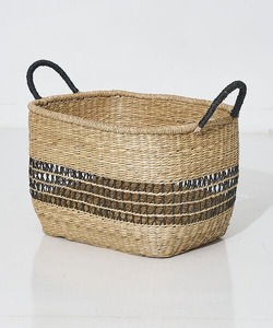 Seagrass woven <b>basket</b> with an open center Handmade <b>Storage</b> <b>Basket</b> Wholesale eco-friendly Made Viet Nam - Product Image 1