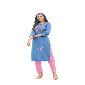 Excellente qualité femmes Kurti pour mariage et Festival porter du fournisseur indien et exportateur au prix de gros kurti - Product Image 5