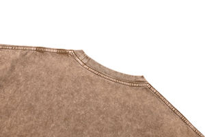 เสื้อยืดผู้ชายคุณภาพสูง 280 กรัม ผ้าฝ้าย 100% พิมพ์ลายสกรีนด้านหน้าแบบกำหนดเอง ทรงโอเวอร์ไซส์ แห้งเร็ว สไตล์สตรีทแวร์ ขายดี รุ่นเปล่า - Product Image 6