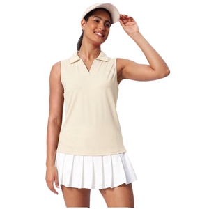 Camisetas Deportivas de Secado Rápido de Alta Calidad para Mujer, Camisetas de Tenis, Golf, Deportes al Aire Libre, Camisetas sin Mangas de Bádminton, Camisetas Polo - Product Image 4