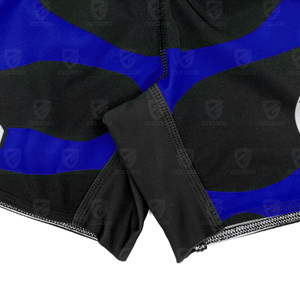 Nouveaux shorts de combat à la mode, shorts de boxe thaïlandais avec logo personnalisé, shorts en spandex et polyester double couche, shorts MMA pour enfants - Product Image 4