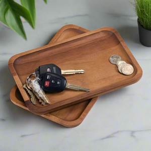 Plato de Servir de Madera Pulida, Ecológico, Moderno, en Forma de Piña, para Aperitivos y Fiestas - Product Image 4