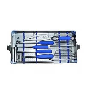Kit d'onglets intramédullaires orthopédiques élastiques en acier pour fractures osseuses chez le cheval – Instrument vétérinaire professionnel - Product Image 6