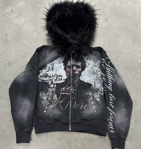 Sweat à capuche en molleton épais 500 g/m² pour homme, coupe oversize, en French Terry, modèle essentiel - Product Image 2