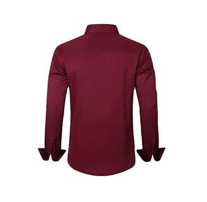 Chemises pour hommes respirantes 100% usine printemps été rue personnalisée hommes décontracté rue imprimé broderie chemise à la mode - Product Image 6
