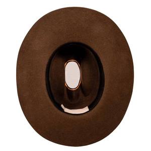 Kivotech New Adjustable Stylish Cowhide Leather Cowboy <b>Hat</b> Handmade <b>Western</b> Style Hair-on-Hide Sports Casual Travel - Product Image 6