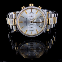 Montre pour femme de luxe avec mouvement mécanique ETA, boîtier en acier inoxydable de 30 mm, cadran analogique en verre, résistance à l'eau de 100 bars, lunette sertie de diamants, 400