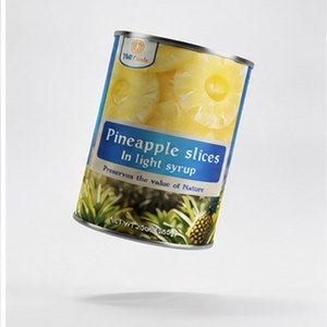 International Standard Best Price Top Selling Canned Sliced <b>Pineapple</b> in <b>Light</b> Syrup Packed in 30oz Can - Product Image 6