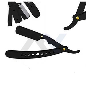 Navaja de Afeitar Profesional Clásica de Hoja Recta, Calidad Premium de Salón, para Afeitado en Húmedo y Definición de Líneas de Barba para Hombres - Product Image 4