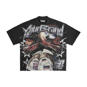 Camiseta Extra Grande de Algodón 100% con Serigrafía Personalizada, Impresión de Alta Calidad en Tela Premium para Uso Casual o Urbano - Product Image 1