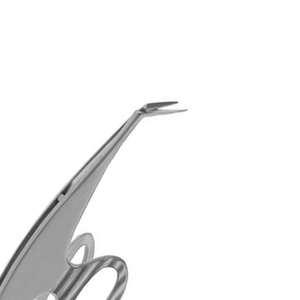 Tijeras Oftálmicas Barraquer Iris, Hoja de 7mm, Corte Fino Manual, Acero Inoxidable, Herramienta Microquirúrgica DI-ESIS129, Certificación CE - Product Image 6