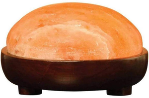 Lámpara de sal roja del Himalaya, iluminación decorativa de cristal hecha de roca de sal natural con brillo cálido para decoración del hogar, oficina y dormitorio. - Product Image 2