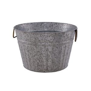 Meilleures ventes : Bac à fleurs et bac de fête en métal avec poignées pour jardin extérieur et événements, taille et forme personnalisables - Product Image 4