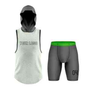 Uniformes Personalizables de Fútbol Americano 7 contra 7, 100% Poliéster, Diseño Sólido, Transpirables, de Secado Rápido, Antibacterianos, con Protección UV, Pantalones Cortos - Product Image 1