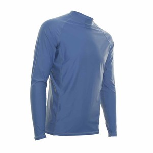 New long sleeve rash guard men sports training breathable <b>compression</b> <b>shirts</b> - Product Image 2