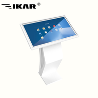 Monitores de Pantalla Táctil de 43, 55 y 65 Pulgadas, 4K HD, para Interiores, Kiosco Interactivo de Autoservicio para Centros Comerciales, Supermercados y Tiendas Minoristas