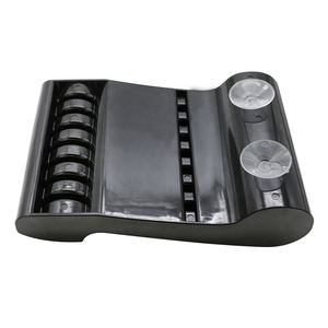 IKZARSA Organizador Profesional de Herramientas para Barbería, Soporte para Tijeras, Caja de Almacenamiento de Plástico ABS de Alta Calidad y Duradero para Peines de Escritorio - Product Image 4