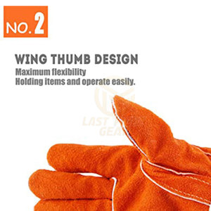 Nuevos Guantes de Soldadura de Cuero al por Mayor, Guantes de Soldadura de Cuero en Oferta, Guantes de Soldadura de Cuero en Venta - Product Image 3