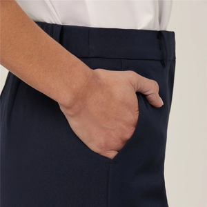 Pantalones Overol Casuales para Mujer, Transpirables, Cintura Elástica, Color Sólido, para Oficina - Product Image 6