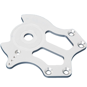 Plaque de montage en acier inoxydable usinée CNC, composant de support mécanique de précision sur mesure, pièces d'ingénierie industrielle OEM de qualité supérieure - Product Image 2