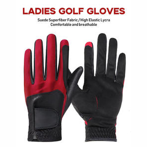 Nouveau modèle de gants de golf pour hommes, légers, à doigts entiers, en cuir véritable, fermeture éclair, antidérapants, respirants, anti-humidité - Product Image 1