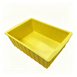 OEM Custom PP Plastic <b>Storage</b> Crate <b>Stackable</b> Retail <b>Storage</b> <b>Container</b> - Product Image 4