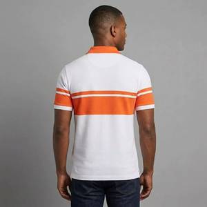 Men's <b>Polyester</b>/Cotton Knitted Printed <b>Shirts</b> with Anti-Wrinkle Feature Pocket Design Short Sleeves - Product Image 3