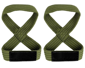 Nuevas Correas de Nylon para Levantamiento de Pesas en Forma de 8 para Mujer, Marca Geo Brother Co, Alta Elasticidad, Ligeras, Cierre a Presión, Color y Talla Personalizables - Product Image 6