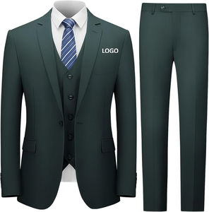 Costumes trois pièces sur mesure de qualité supérieure pour hommes – Veste et pantalon de costume d'affaires en gros pour mariage et soirée - Product Image 1