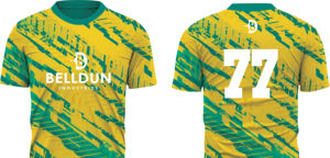 ชุดกีฬาคลาสสิคใหม่สำหรับผู้ชาย เสื้อเจอร์ซีย์ขาสั้น โพลีเอสเตอร์ 100% ชุดฟุตบอลมาใหม่ รับสกรีนโลโก้แบบซับลิเมชั่น - Product Image 4