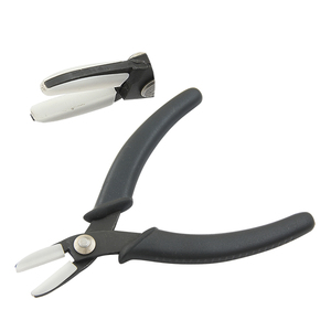 Nylon Jaw 130mm <b>Flat</b> Nose Plier Spring Plastic Handles for Jewelry Making DIY Crafting Wire Circlip Crimping Fishing - Product Image 1