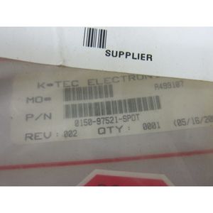 Câble électronique KTec AMAT 0150-97521, Compatibilité Com - Équipements et pièces semi-conductrices d'occasion de renommée mondiale à la fois fiables et abordables - Product Image 3