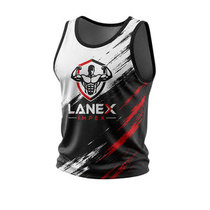 Camiseta Deportiva sin Mangas para Hombre, Personalizada por Sublimación, para Gimnasio, Fitness, Culturismo, Ropa Deportiva sin Mangas, con Logotipo OEM - Product Image 1