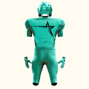 Maillot de football américain pour homme en polyester respirant, léger et de haute qualité, personnalisable - Product Image 3