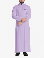 Toptan ODM Baharlık Uzun Kollu Polyester Erkek Günlük Tövbe Ayak Bileği Boyu Düğmeli Cepli Yeni