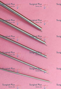 หลอดดูดแบบหยดน้ำ Fukushima ขนาด 6, 8, 10, 12, 13 Fr x 8 นิ้ว ผลิตจากเหล็กกล้าไร้สนิมเยอรมัน อุปกรณ์ผ่าตัดระบบประสาท ได้รับมาตรฐาน CE - Product Image 3