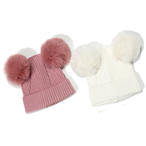 Gorros de Lana con Pompones de Fabricación en Fábrica, Servicios OEM, Gorros de Lana de Diseño Personalizado de Alta Calidad - Product Image 2