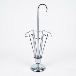 Paragüero Moderno de Metal Negro, Independiente, de Una Sola Cara, con Estructura de Marco con Recubrimiento en Polvo, Decoración para el Hogar - Product Image 2