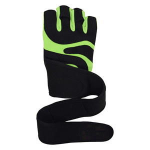 <b>Half</b> Finger Fitness Gloves with Adjustable Wrist Strap for Weight Lifting Gym Training Breathable Non <b>Slip</b> Custom Logo Gloves - Product Image 2