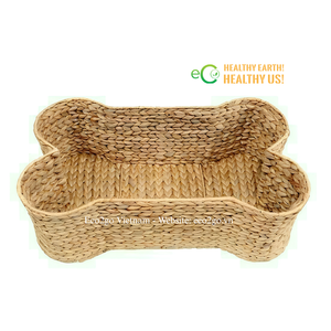 Comodidad Rústica para Mascotas |   Casa y Cesta para Mascotas Tejidas a Mano con Jacinto de Agua |   Diseño Personalizado y Venta al por Mayor - Product Image 4