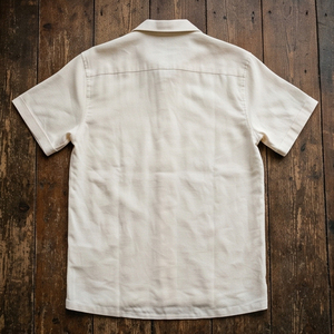 เสื้อเชิ้ตแขนสั้นลายทาง Regal 3 Line สำหรับผู้ชาย คอปกเสื้อพับได้ เสื้อว่ายน้ำ เสื้อท็อปส์เด็กชาย ผ้าฝ้าย 100% เสื้อชายหาดฤดูร้อนสำหรับผู้ชาย - Product Image 4