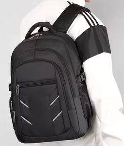 Mochila Escolar de Lona Estilo Americano con Logotipo Personalizado, Gran Capacidad, Bolsa para Portátil, Viajes, Campamento, Universidad - Product Image 3