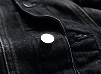 Vestes en jean streetwear pour hommes au design élégant, 100 % coton, avec logo personnalisé, écologiques, respirantes, en tissu peigné pour l'hiver
