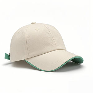 Gorra de Béisbol Unisex de Moda, 6 Paneles, 100% Algodón, Bordado Personalizado, Gorra de Béisbol Personalizada de Fábrica OEM - Product Image 5