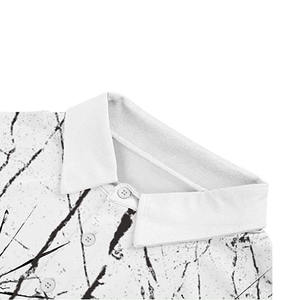 Polo homme à manches courtes, impression par sublimation, coupe classique, chemise décontractée pour homme, tissu polyester respirant, chemise homme - Product Image 5