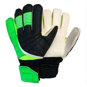Guantes de Portero de Fútbol de Cuero Personalizados Profesionales, Diseño/Logotipo, Uso en Exteriores, Correa de Muñeca Ajustable con Cierre de Gancho y Bucle - Numica - Product Image 2