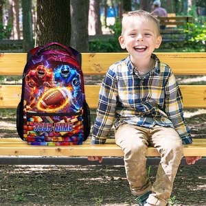 Mochila Deportiva de Fútbol Americano Personalizada con Nombre, Ciudad y Número, Nueva Bolsa Deportiva para Equipamiento - Product Image 6